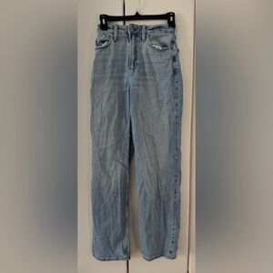 Hollister Light Blue High-Rise Jeans